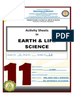 Earth & Life Science: Activity Sheets in