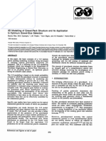 SPE 24999 3D Modelling of Gravel-Pack Structure and Its Application To Optimum Gravel-Size Selection