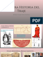 Bitacora Historia Del Traje