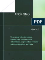 Aforismo