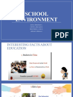 Impact of School Environment on Student Development
