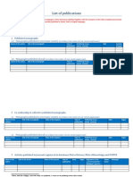 List of Publications: 1 Published Monographs