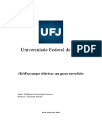 (R4) Descargas Eletricas em Gases Raroefeito