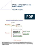 Taller - Estrategias en El Mantenimiento 2021B