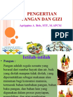 2.a. Pengertian Pangan Dan Gizi