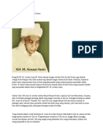 Biografi KH M. Arwani Amin Kudus