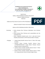 7.1 Dan 9.2.2.1. SK Kebijakan Pelayanan Klinis Puskesmas Rawasari