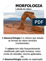 A Geomorfologia - Os Agentes Endógenos