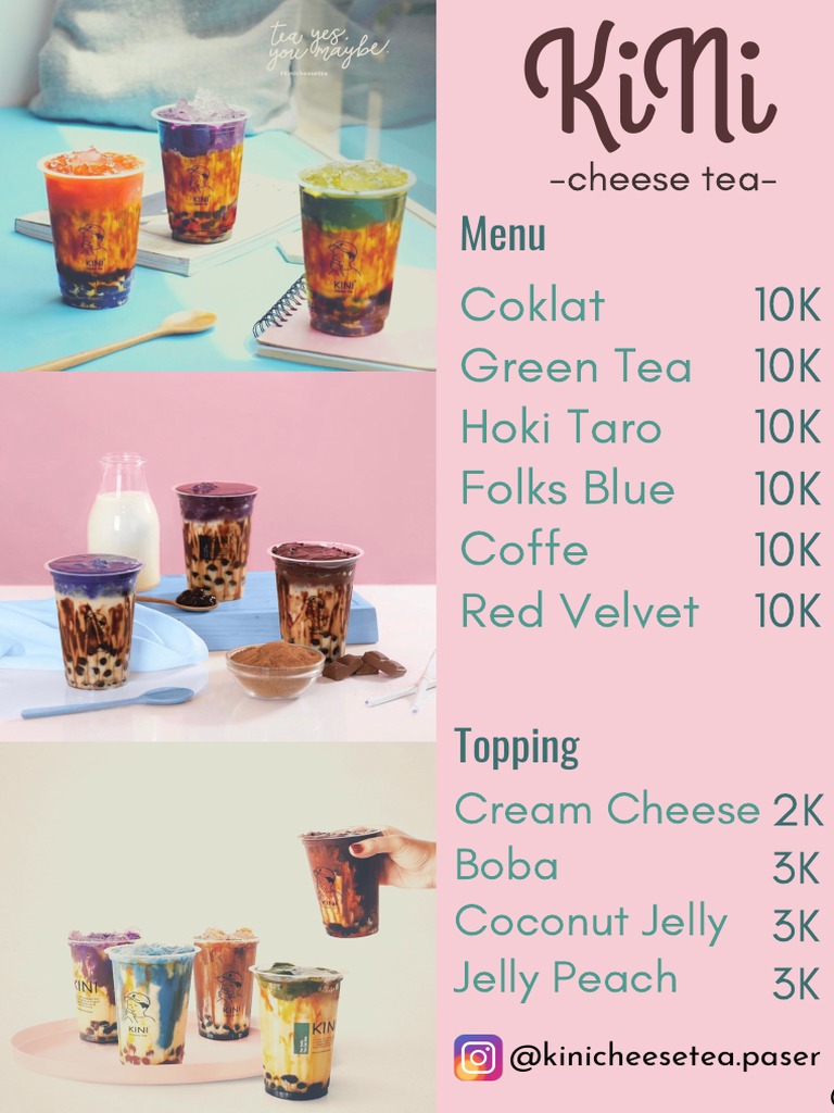 Menu KINI PDF | PDF