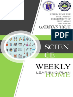 Gabihan High School Weekly Learning Plans