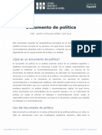 Documento de Poltica