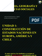 OA 3 Construcción de Estados Naciones en Europa, América y Chile