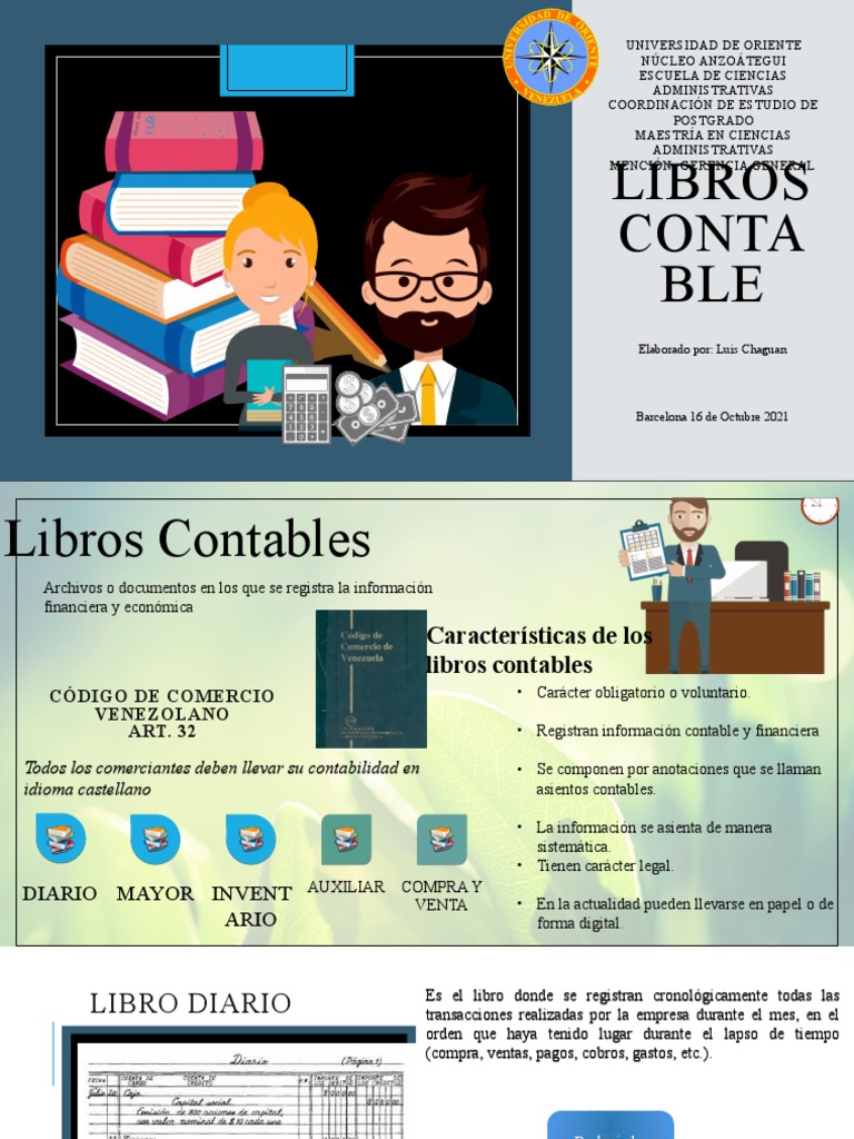 Libros Contables: Guía Esencial | PDF | Contabilidad | Business