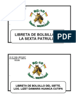 Mosol de Libreta de Bolsillo