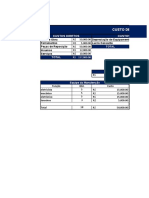 Planilha Custo de Manutenção