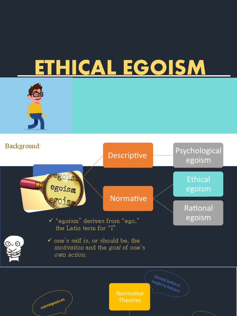 Ethical Egoism: Bernal, Aidyl Kate A. Bsar 2B | PDF | Social ...