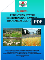 Manual Penentuan Status Perkembangan Kawasan Transmigrasi, SKP dan SP