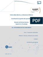 Actividad 6. Aplicaciones de La Integral