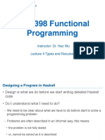 Functional Programming Lecture 4