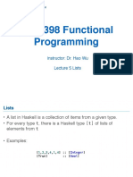 Functional Program Lecture 5