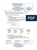 Tercero-Examen Final 4° Periodo