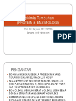 BIOKIM TUMBUHAN 8 (PROT & ENZIM) Pak Saryono