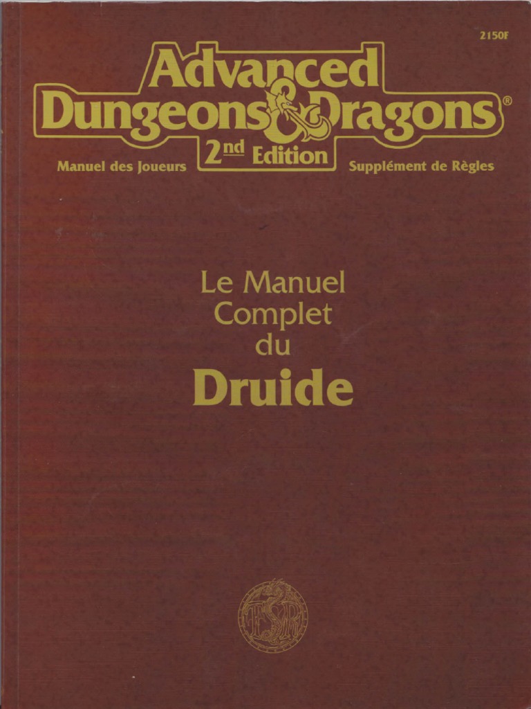Donjons et dragons manuel du barde - Jeux & Jouets