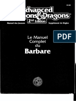 AD&D 2 - Le Manuel Complet Du Barde