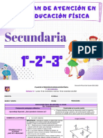 Plan de Atención EF Secundaria 1º, 2º y 3º Sem. 12-Mtro. Antonio Preza