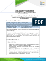 Guía de Actividades y Rúbrica de Evaluación - Unidad 2 - Paso 3 - Creación de Estrategias de Mejora para Cadenas Agroalimentarias