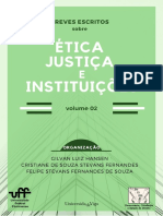 Breves Escritos Sobre Etica Justica e Instituicoes Volume 02.