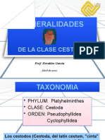 Generalidades de Los Céstodes