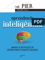 Aprendendo Inteligência_ Manual de Instruções Do Cérebro Para Estudantes Em Geral - Pierluigi Piazzi
