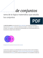 Teoría de Conjuntos - Wikipedia, La Enciclopedia Libre