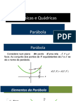 Equações de parábolas
