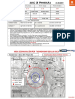 Aviso Tronadura Rajo Inca - 230921