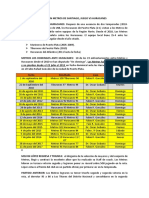 Boletin Metros de Santiago VS Huracanes