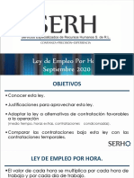 Capacitación Ley Empleo Por Hora Inalma