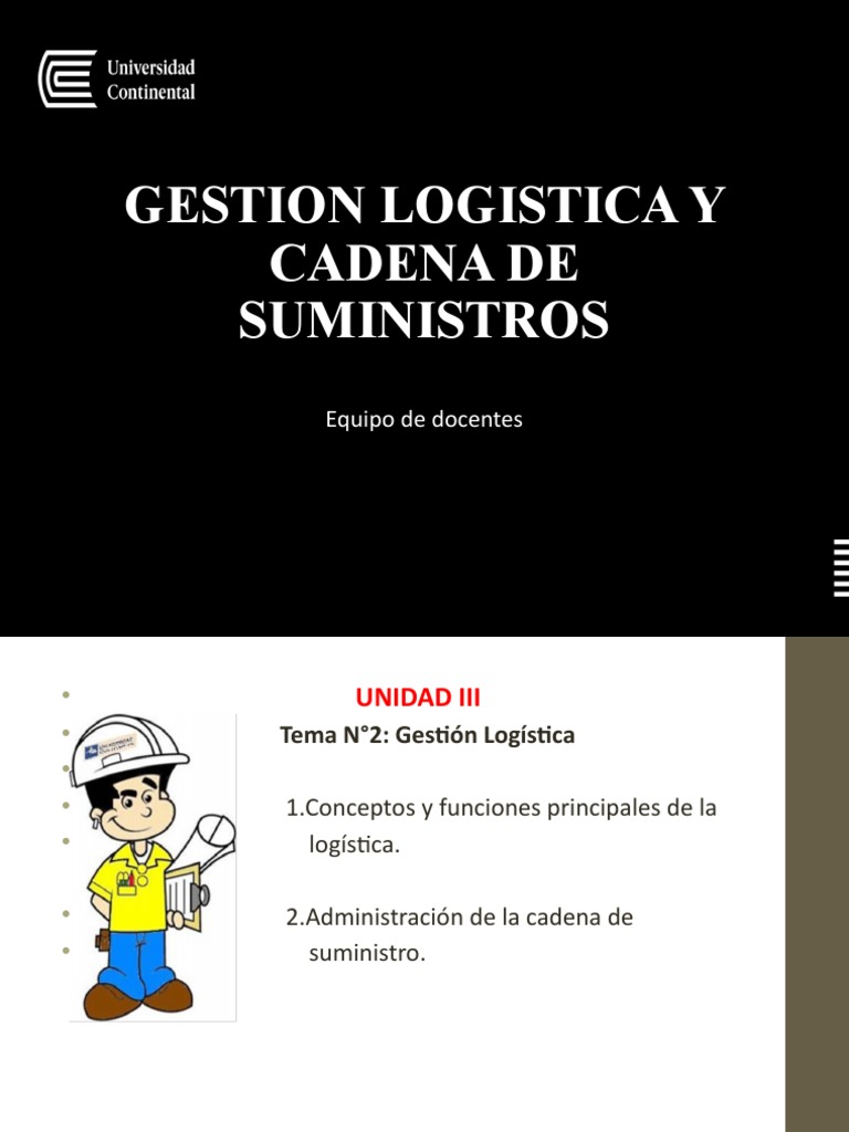 Semana 10 | PDF | Gestión de la cadena de suministro | Logística