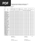 Daftar Nilai Harian Penjaskes