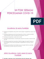 Latihan Fisik Sebagai Pencegahan Covid-19