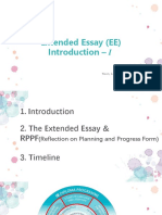 Extended Essay (EE) Introduction - I