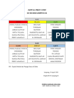 Jadwal Piket Guru