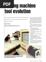 Driving Machine Tool Evolution