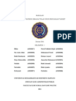 Manajemen Strategik Sebagai Tolak Ukur Pencapaian Target Usaha 22