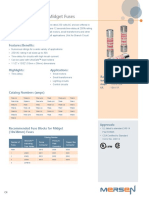 Time-Delay Midget Fuses: Features/Benefits