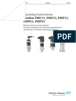 Operating Instructions Cerabar PMC11, PMC21, PMP11, PMP21, PMP23