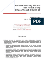 Rilis-LSI-Survei Politik Uang - 10januari - 2021