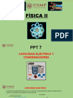 7 - Capacidad Eléctrica y Condensadores