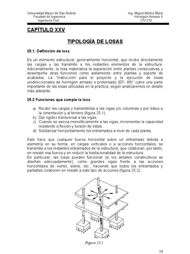 cap-25-tipolog-a-de-losas-pdf-hormig-n-pretensado-hormig-n